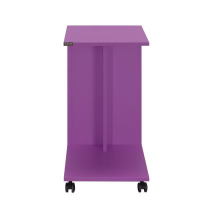 Mesa de cabeceira 65x35 cm roxo