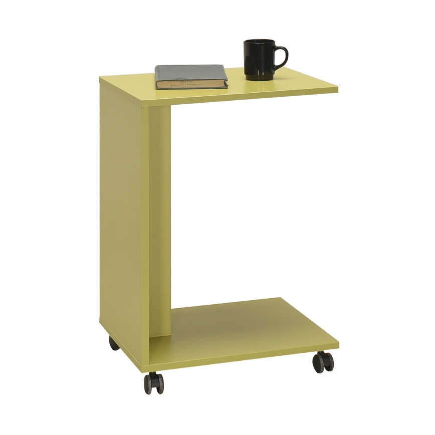 Mesa de cabeceira 65x35 cm verde