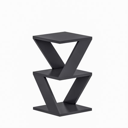 Mesa de cabeceira ALBENI 50x30 cm antracite