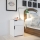 Mesa de cabeceira ASRA 60x45 cm branco