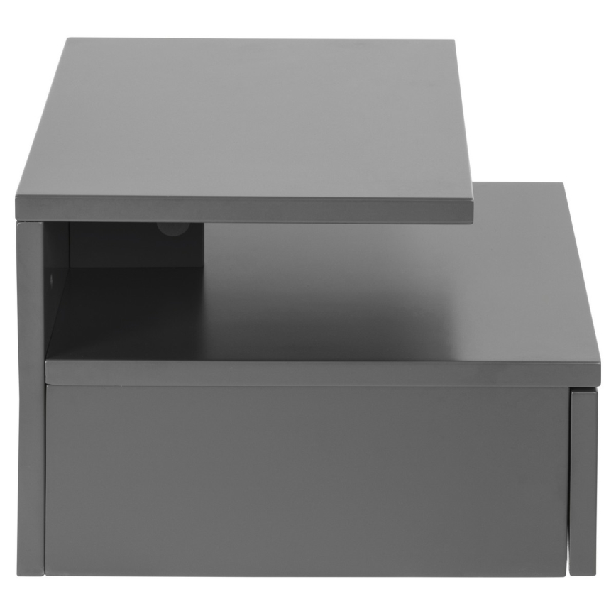 Mesa de cabeceira AVA cinzento