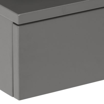Mesa de cabeceira AVA cinzento