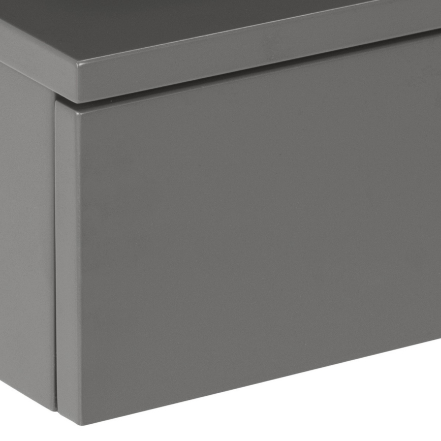 Mesa de cabeceira AVA cinzento