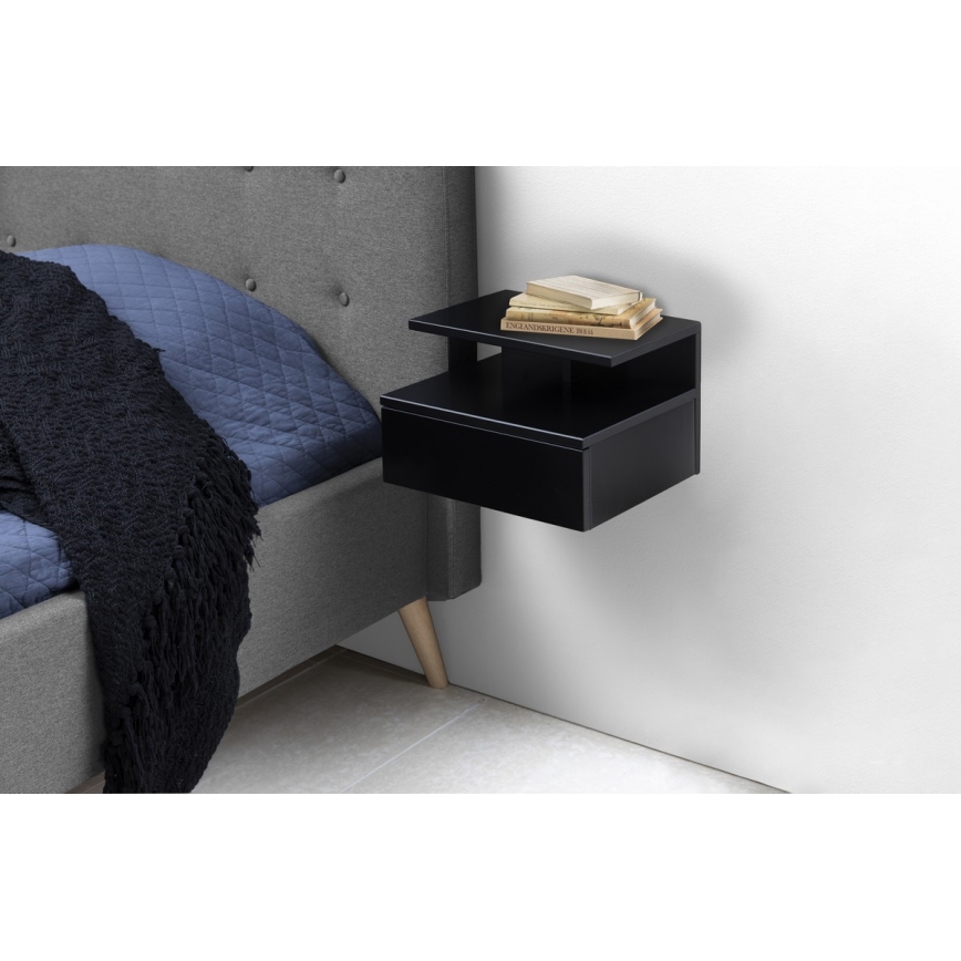 Mesa de cabeceira AVA preto