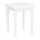Mesa de cabeceira BAROQUE 45,6x39 cm branco