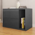 Mesa de cabeceira BECE 40x57 cm antracite