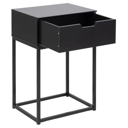 Mesa de cabeceira CARLY antracite