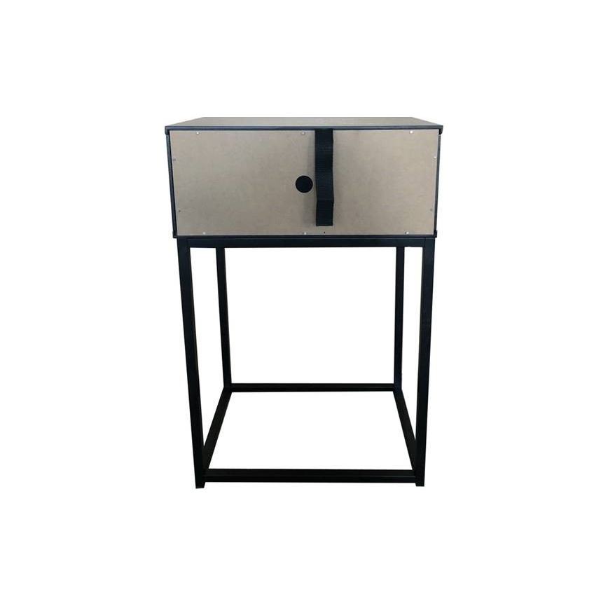 Mesa de cabeceira CARLY antracite