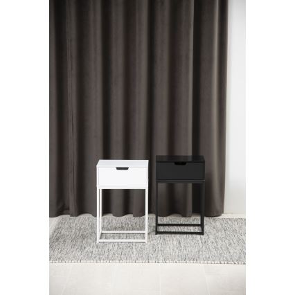 Mesa de cabeceira CARLY branco