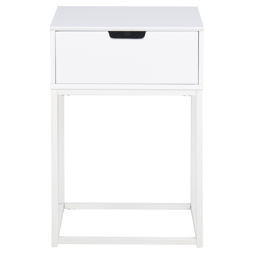 Mesa de cabeceira CARLY branco