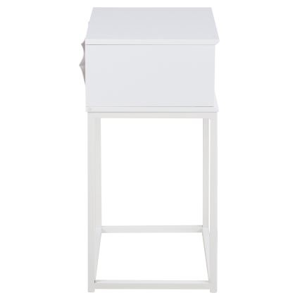 Mesa de cabeceira CARLY branco