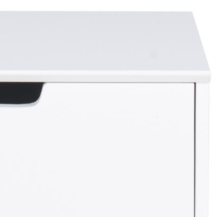 Mesa de cabeceira CARLY branco