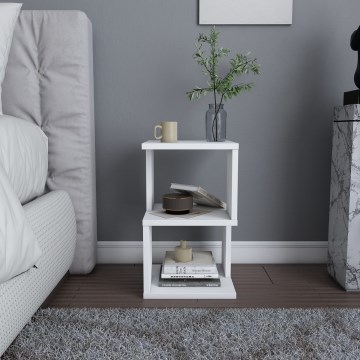 Mesa de cabeceira CARTER 49,4x29,6 cm branco