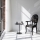 Mesa de cabeceira CHILL 50x50 cm preto