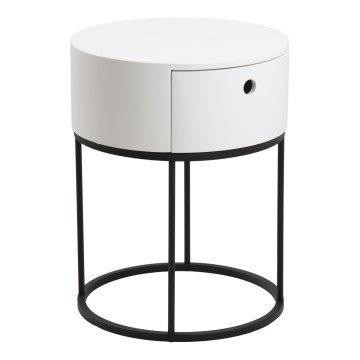 Mesa de cabeceira COLUM branco