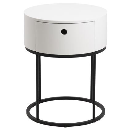 Mesa de cabeceira COLUM branco
