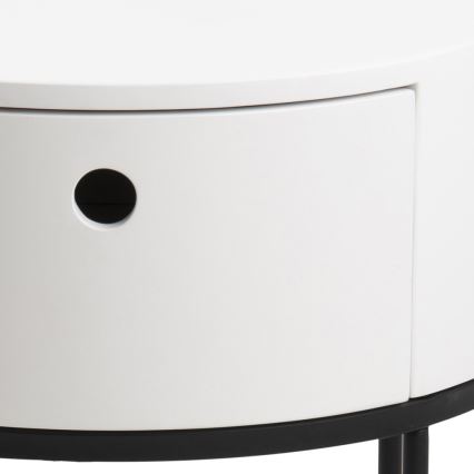 Mesa de cabeceira COLUM branco