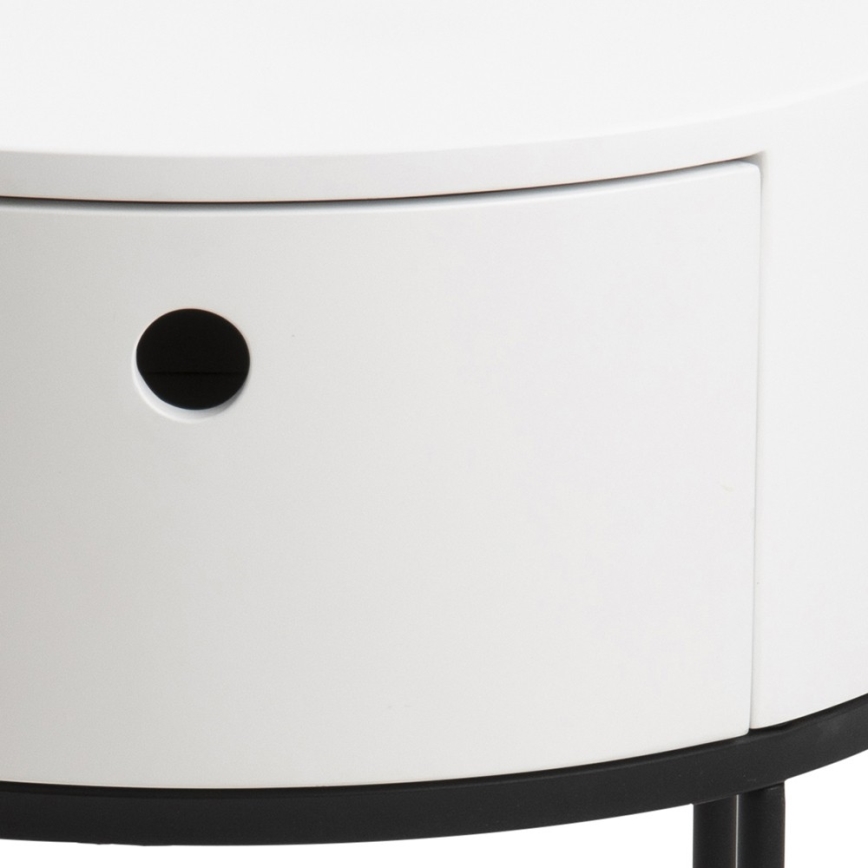 Mesa de cabeceira COLUM branco