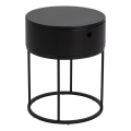 Mesa de cabeceira COLUM preto