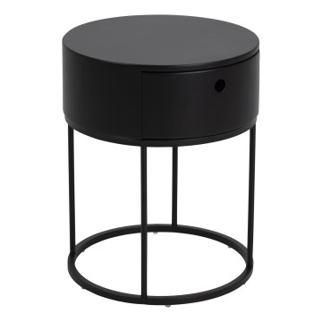 Mesa de cabeceira COLUM preto
