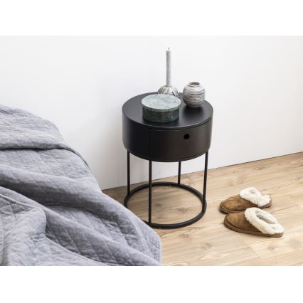 Mesa de cabeceira COLUM preto