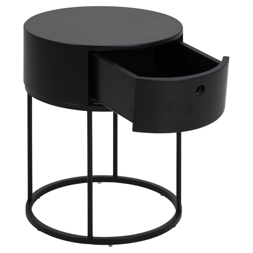 Mesa de cabeceira COLUM preto