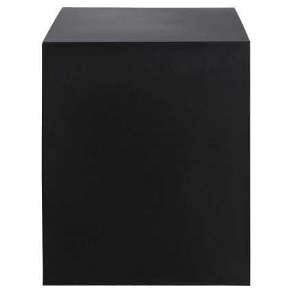 Mesa de cabeceira com opção de montagem na parede BEKIM preto/bambu