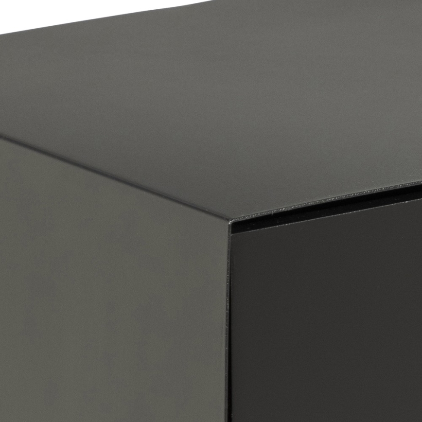 Mesa de cabeceira com opção de montagem na parede BEKIM preto