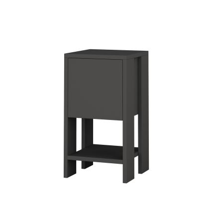 Mesa de cabeceira EMA 55x30 cm antracite