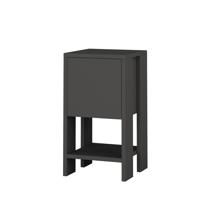 Mesa de cabeceira EMA 55x30 cm antracite