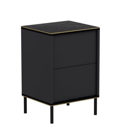 Mesa de cabeceira IMAJ 60x40 cm antracite