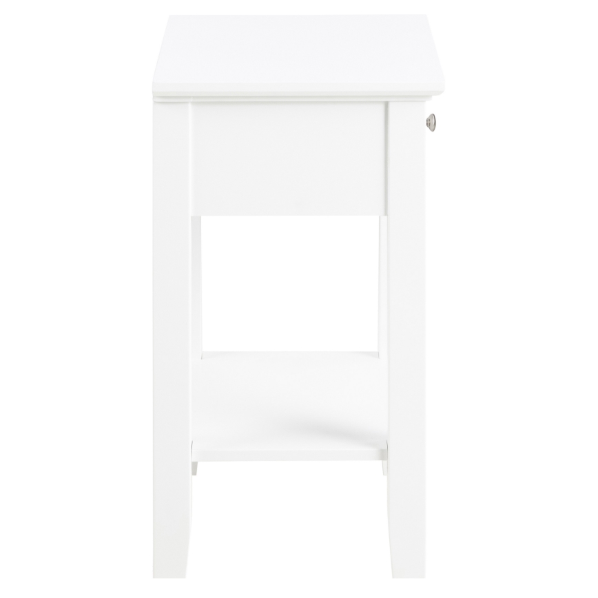 Mesa de cabeceira LARA branco