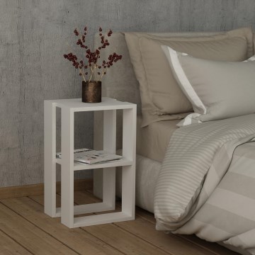 Mesa de cabeceira LONIE 55x30 branca