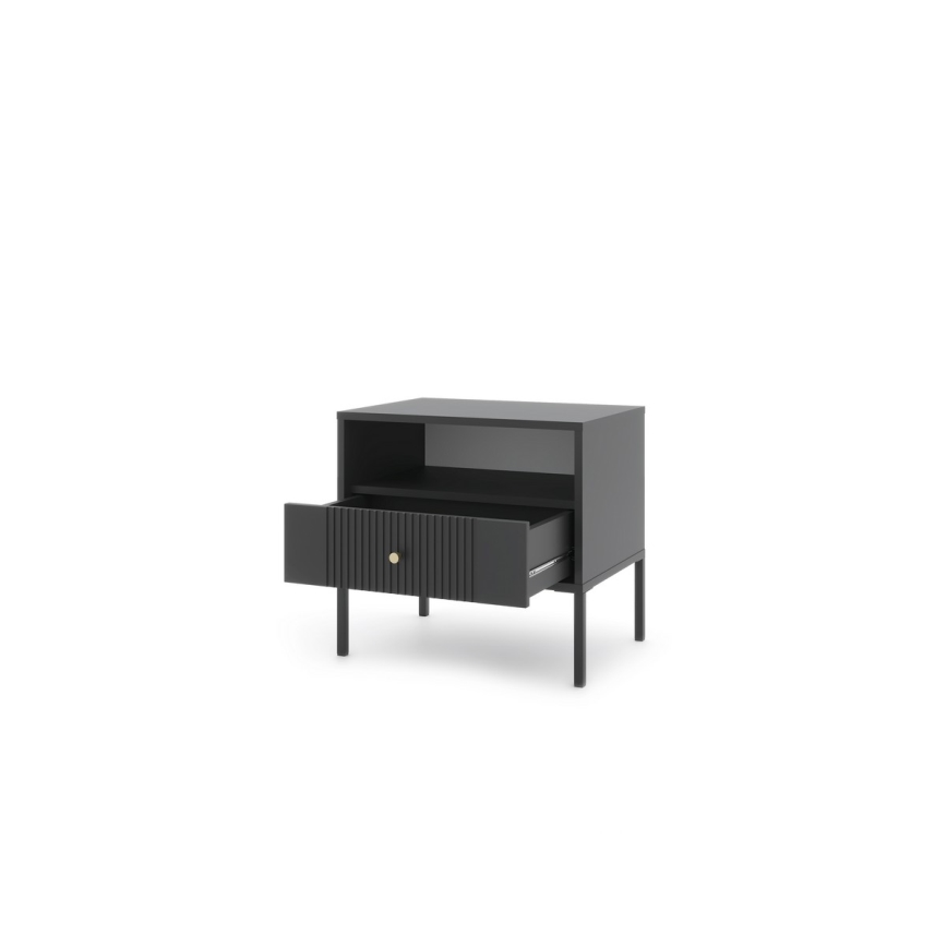 Mesa de cabeceira LUE preta