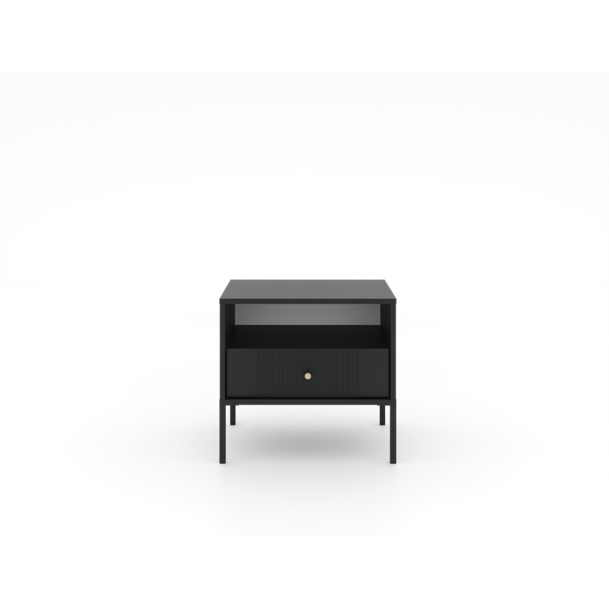 Mesa de cabeceira LUE preta