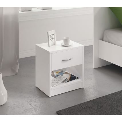 Mesa de cabeceira NED branca