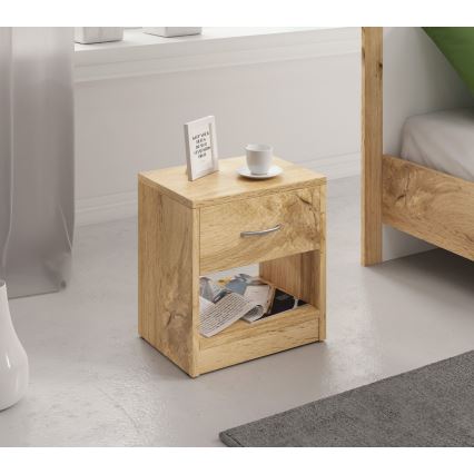 Mesa de cabeceira NED Carvalho Wotan