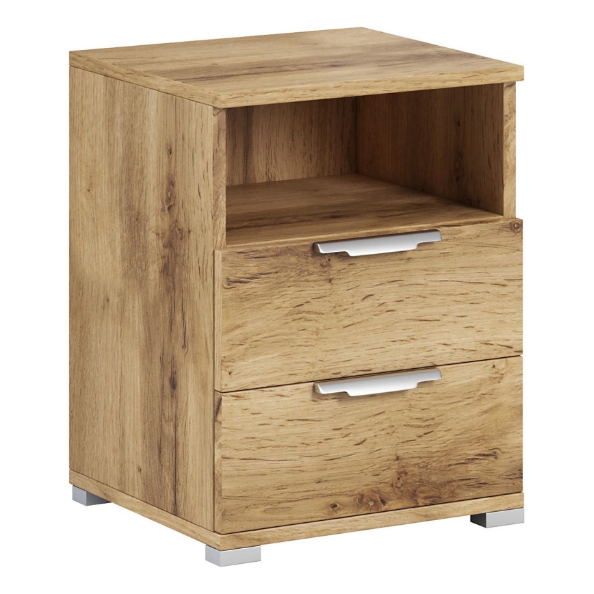 Mesa de cabeceira NED em carvalho Wotan