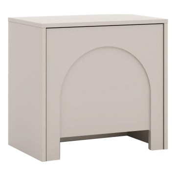 Mesa de cabeceira NIO caxemira/bege