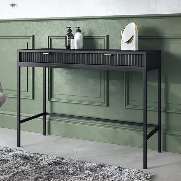 Mesa de cabeceira NOVA 77x104 cm preto