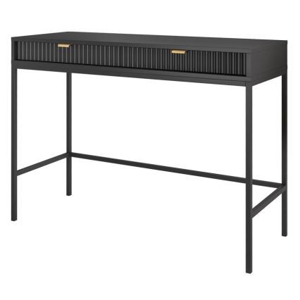 Mesa de cabeceira NOVA 77x104 cm preto