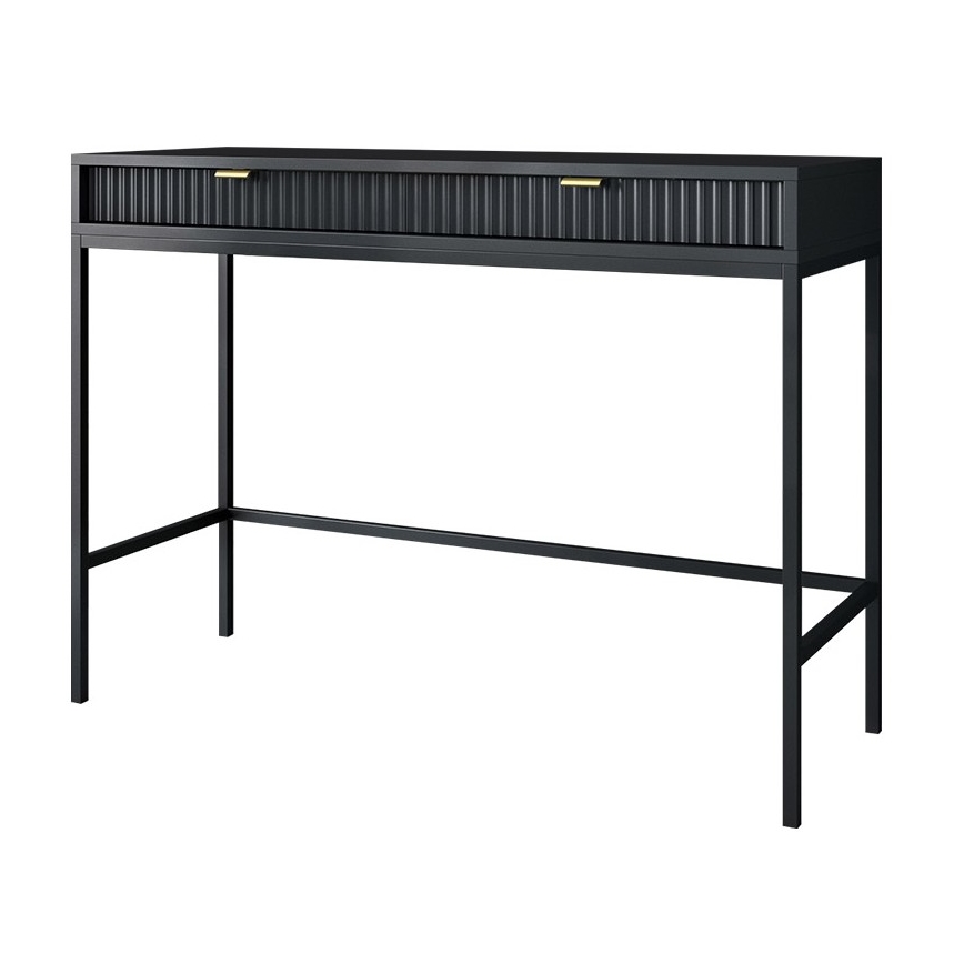Mesa de cabeceira NOVA 77x104 cm preto