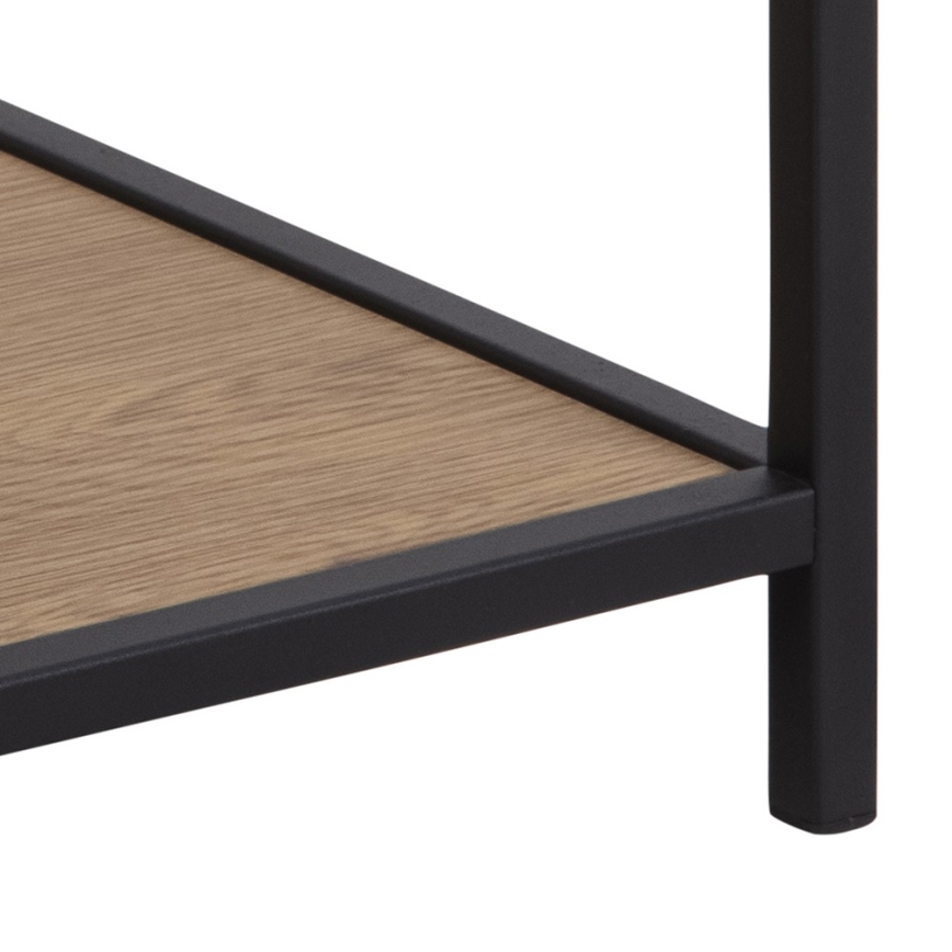 Mesa de cabeceira SARON carvalho/preto