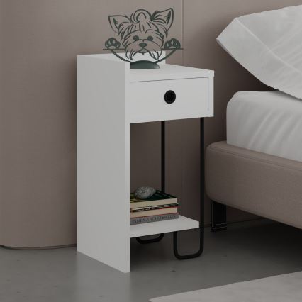 Mesa de cabeceira SONY branca