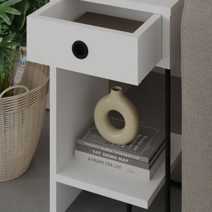Mesa de cabeceira SONY branca