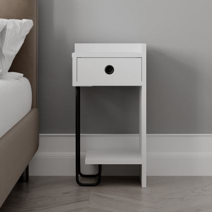 Mesa de cabeceira SONY branca