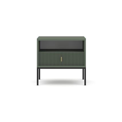 Mesa de cabeceira SUE verde/preto