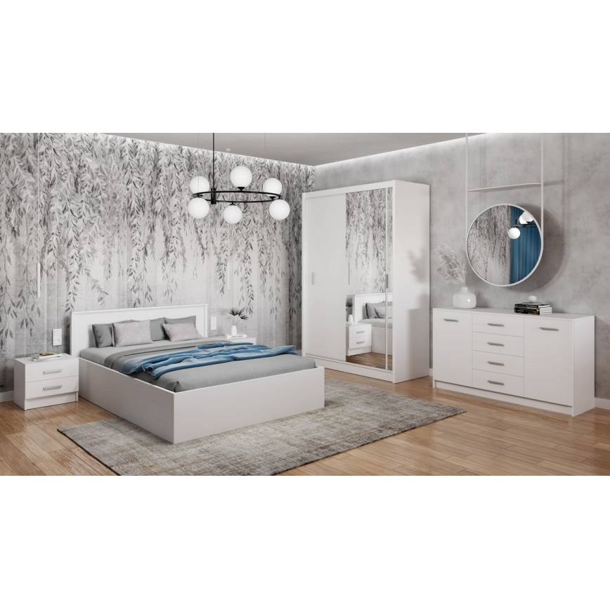 Mesa de cabeceira TOD branco