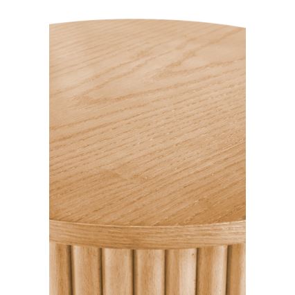 Mesa de cabeceira WOODY 50x40 cm bege