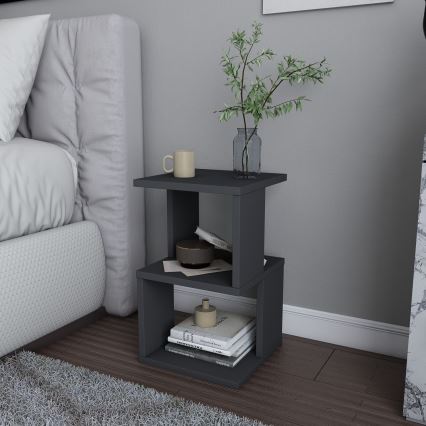 Mesa de cabeceira ZUNA antracite